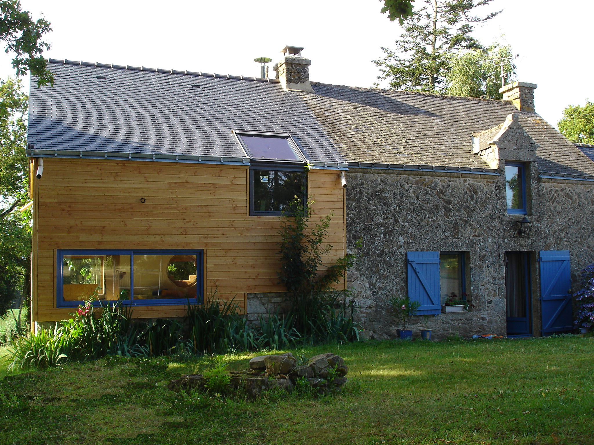 Extension en bois à Questembert