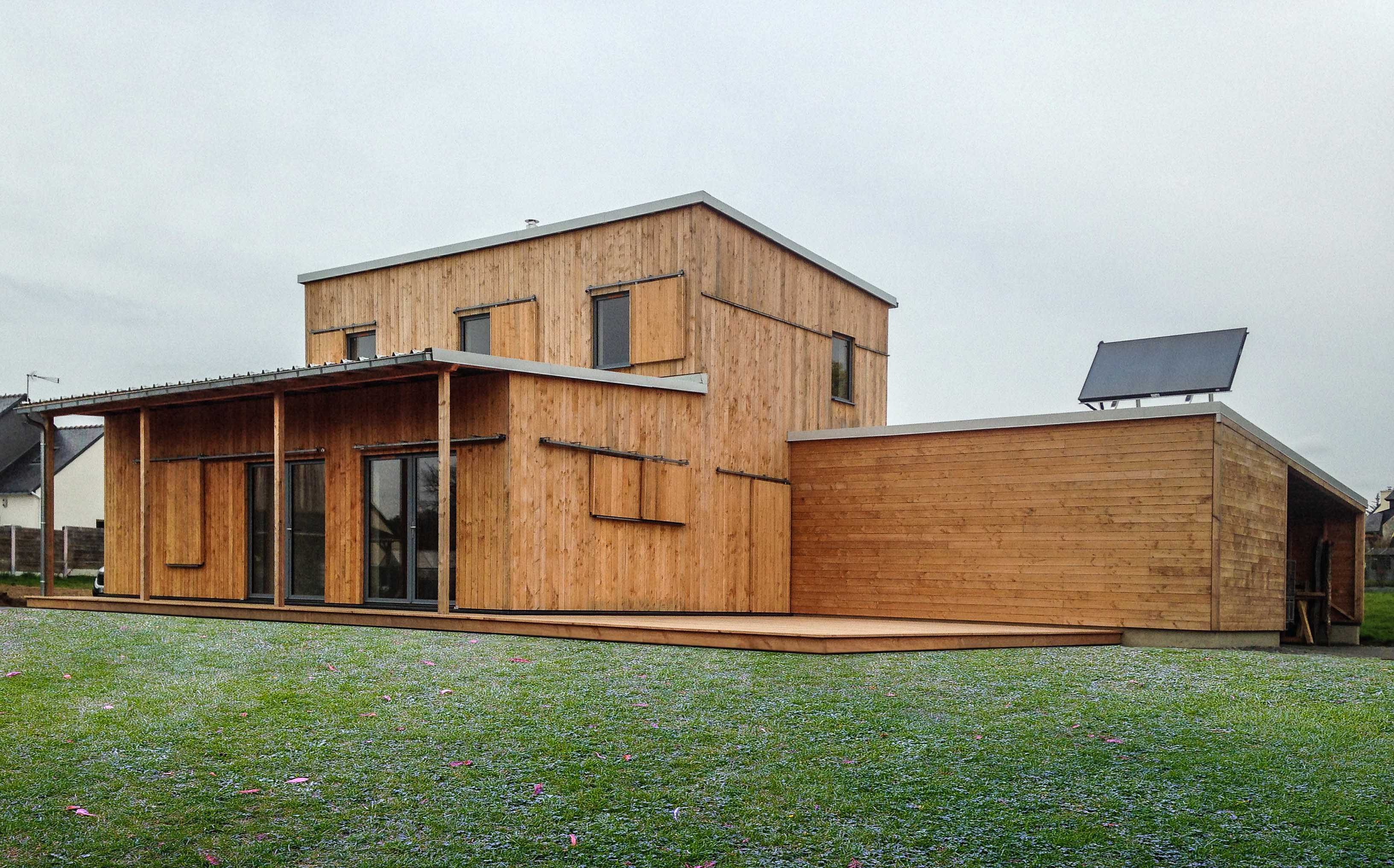 Maison passive à Bains-sur-Oust 